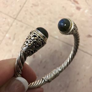 Beautiful Gemstone cuff bracelet